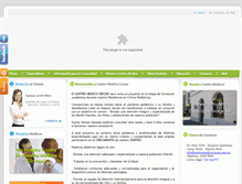Tablet Screenshot of centromedicocrecer.com.ar